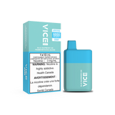 Introducing Nicotine Free Disposable. VICE BOX BLUE RASPBERRY ICE DISPOSABLE MISTER VAPOR CANADA TORONTO, BURLINGTON